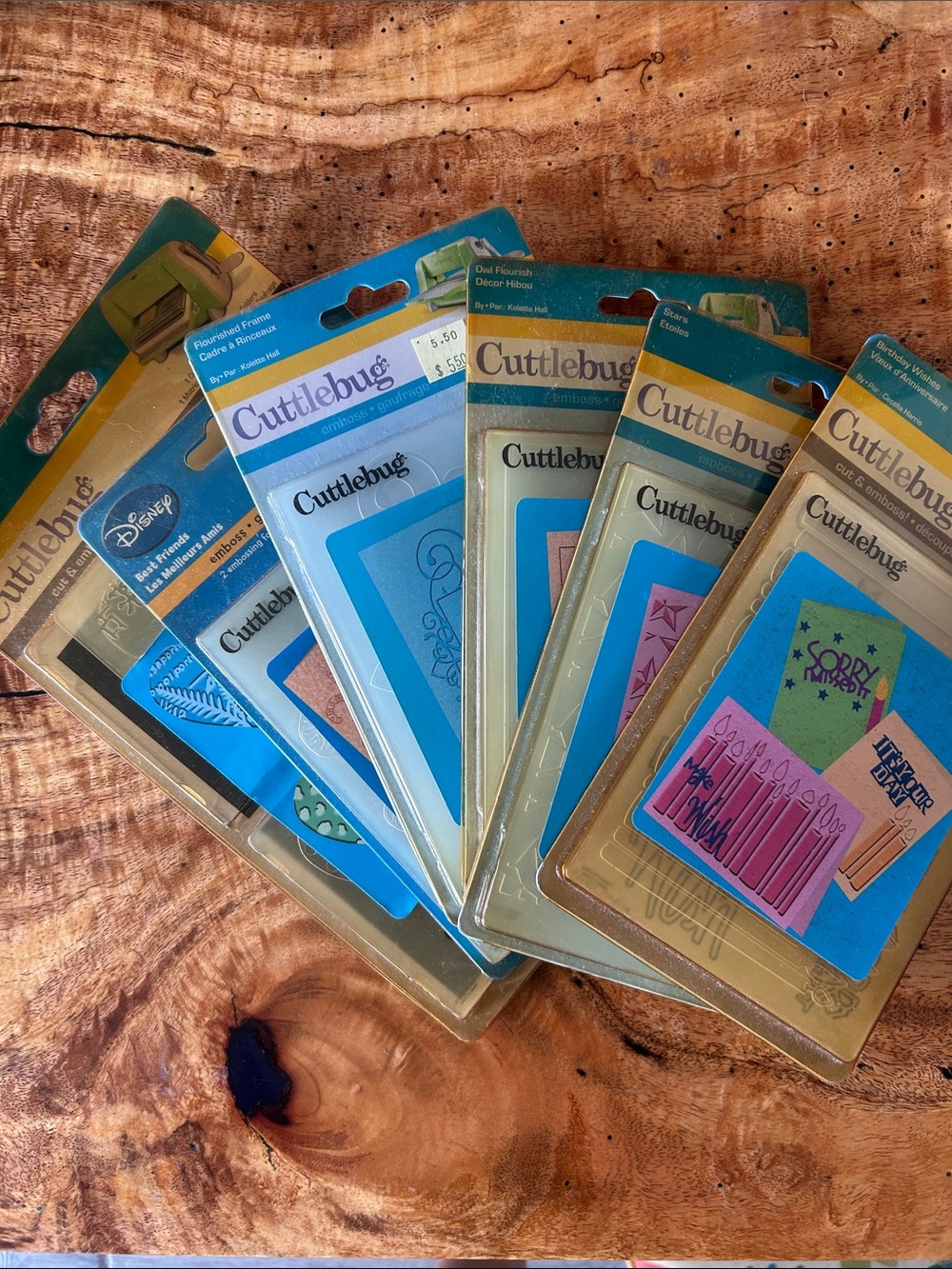 Cuttlebug Die Cut Templates - Assorted Craft Dies